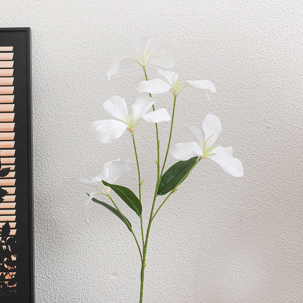 Artificial Orchid Flower Branch with Delicate Flowers | Kelmera