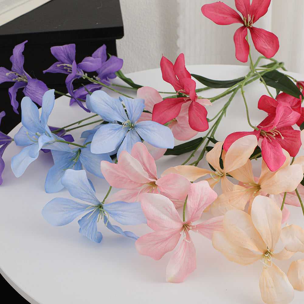 Artificial Orchid Flower Branch with Delicate Flowers | Kelmera