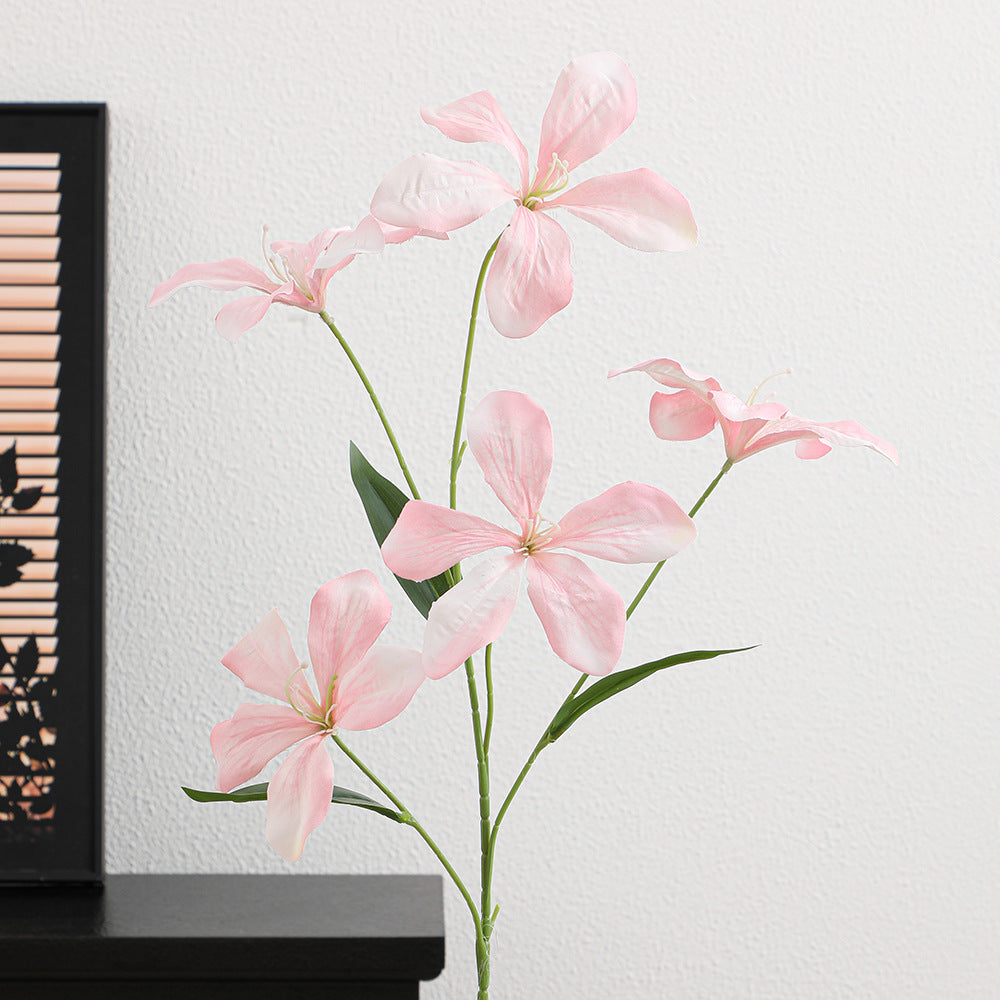 Artificial Orchid Flower Branch with Delicate Flowers | Kelmera