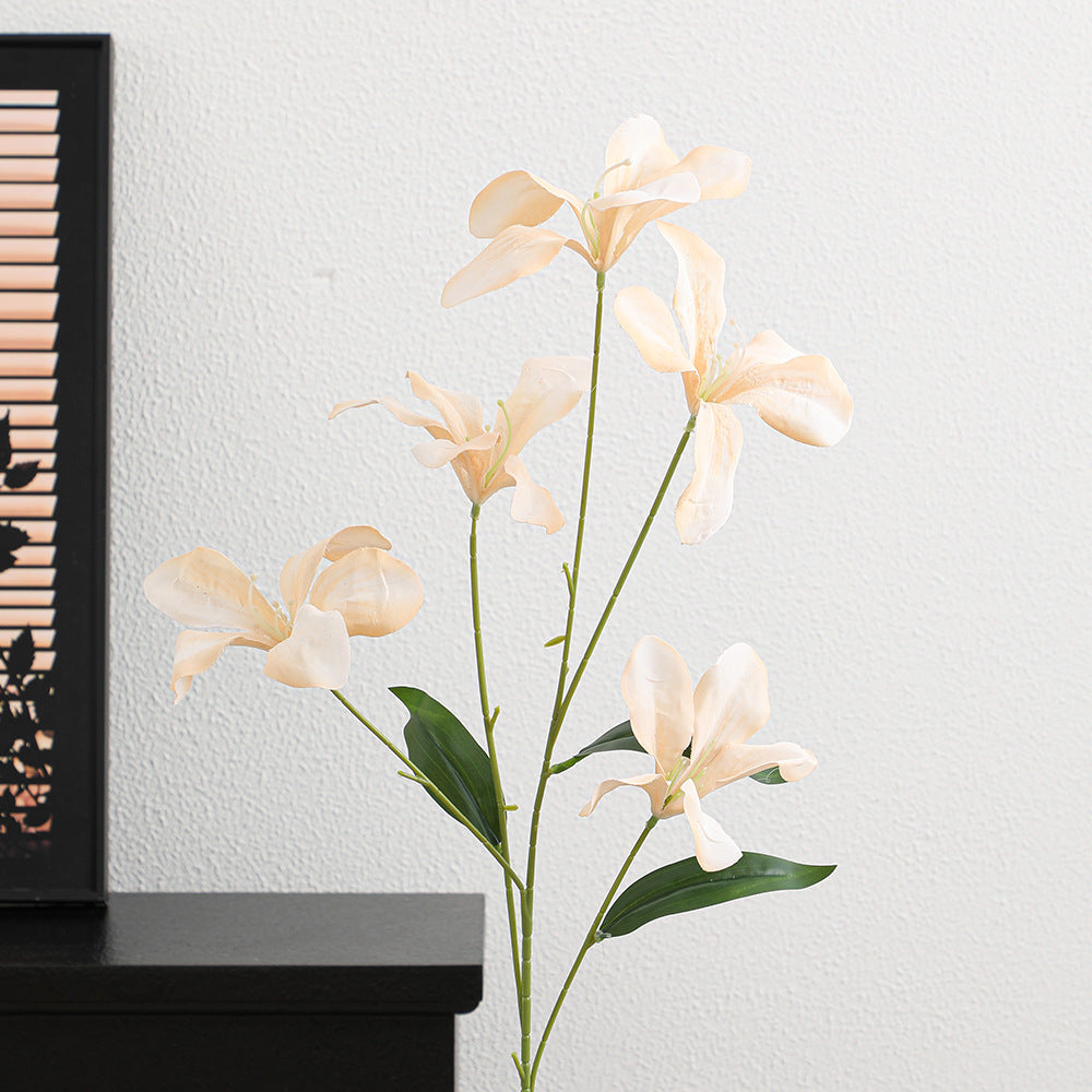 Artificial Orchid Flower Branch with Delicate Flowers | Kelmera