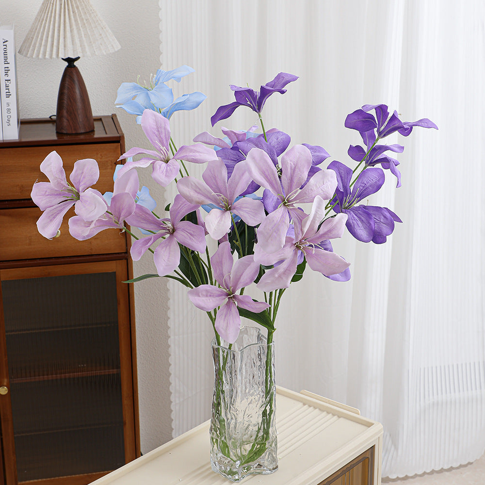 Artificial Orchid Flower Branch with Delicate Flowers | Kelmera