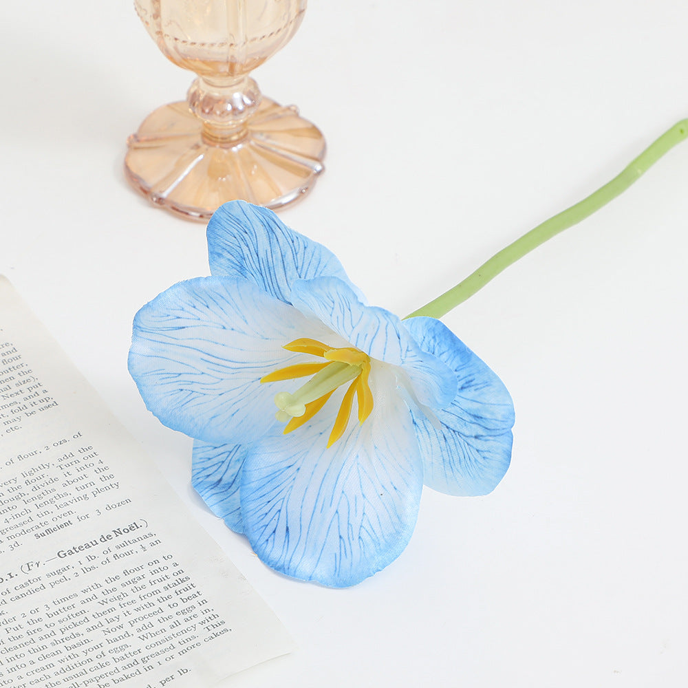 Artificial Orchid Flower Branch with Intricately Detailed Flowers | Kelmera