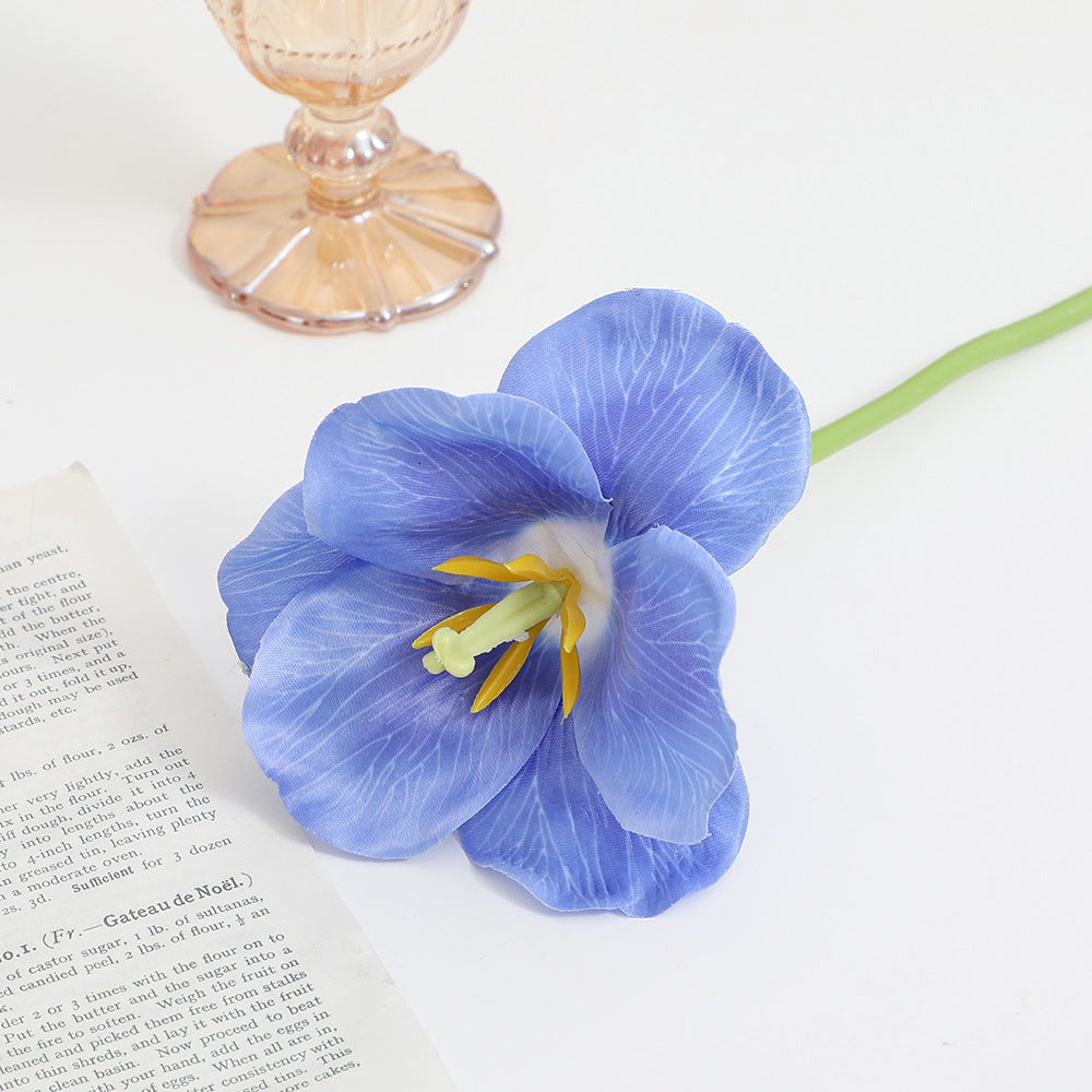 Artificial Orchid Flower Branch with Intricately Detailed Flowers | Kelmera