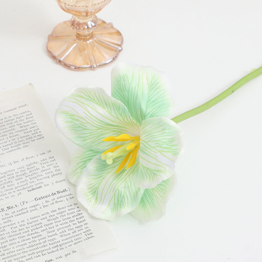 Artificial Orchid Flower Branch with Intricately Detailed Flowers | Kelmera