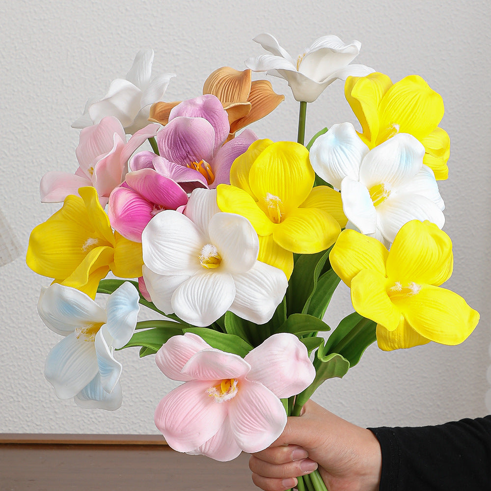 Artificial Orchid Flower Branch with Realistic Details | Kelmera