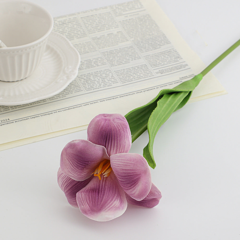 Artificial Orchid Flower Branch with Realistic Details | Kelmera