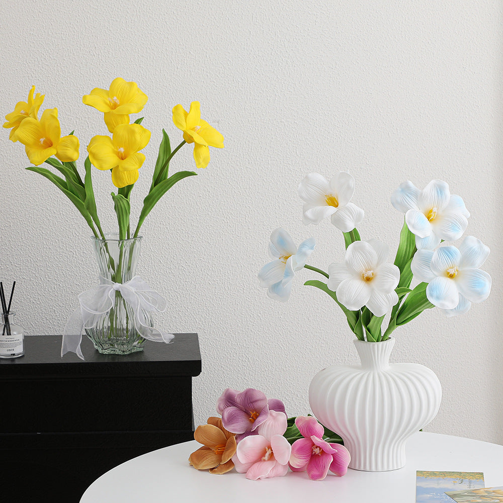 Artificial Orchid Flower Branch with Realistic Details | Kelmera