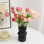Artificial Peony Bouquet Pink Light Yellow | Kelmera
