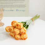 Artificial Peony Bouquet Pink Light Yellow | Kelmera