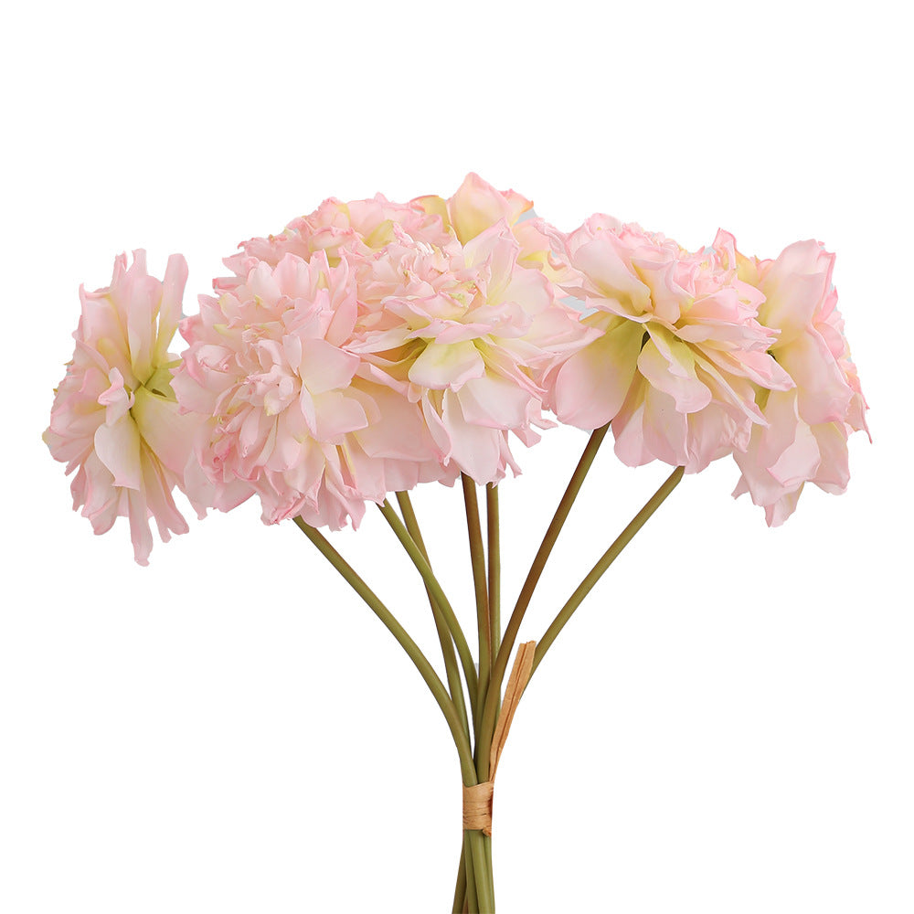 Artificial Peony Bouquet Pink Lilac | Kelmera