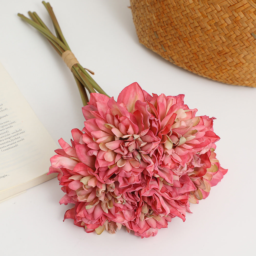 Artificial Peony Bouquet Pink Lilac | Kelmera