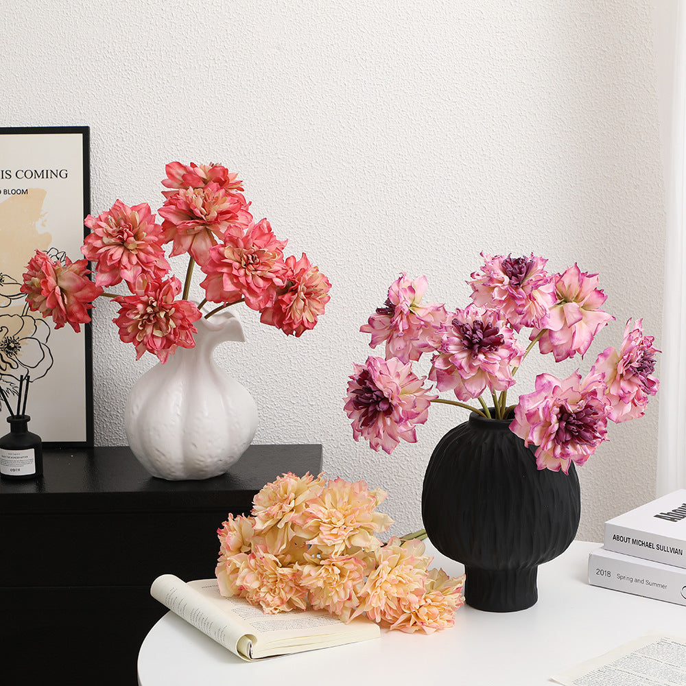 Artificial Peony Bouquet Pink Lilac | Kelmera