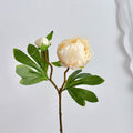 Artificial Peony Bouquet with Delicate Flowers and Leaves | Kelmera