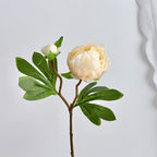 Artificial Peony Bouquet with Delicate Flowers and Leaves | Kelmera
