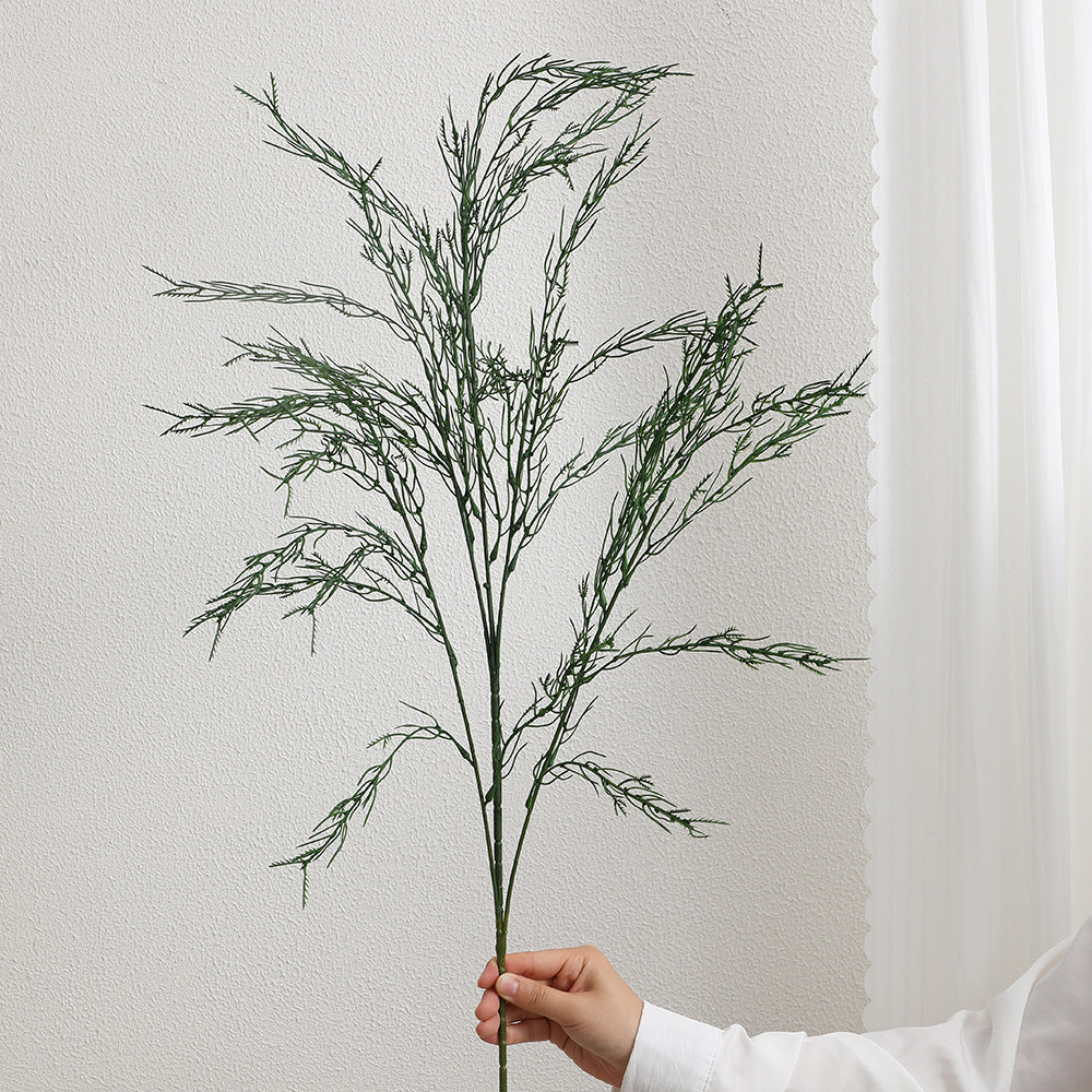 Artificial Plant Grass Green Bellflowers-White | Kelmera