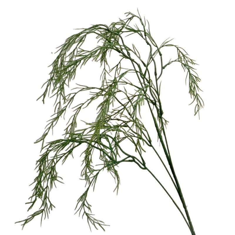 Artificial Plant Grass Green Bellflowers-White | Kelmera