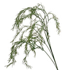 Artificial Plant Grass Green Bellflowers-White | Kelmera