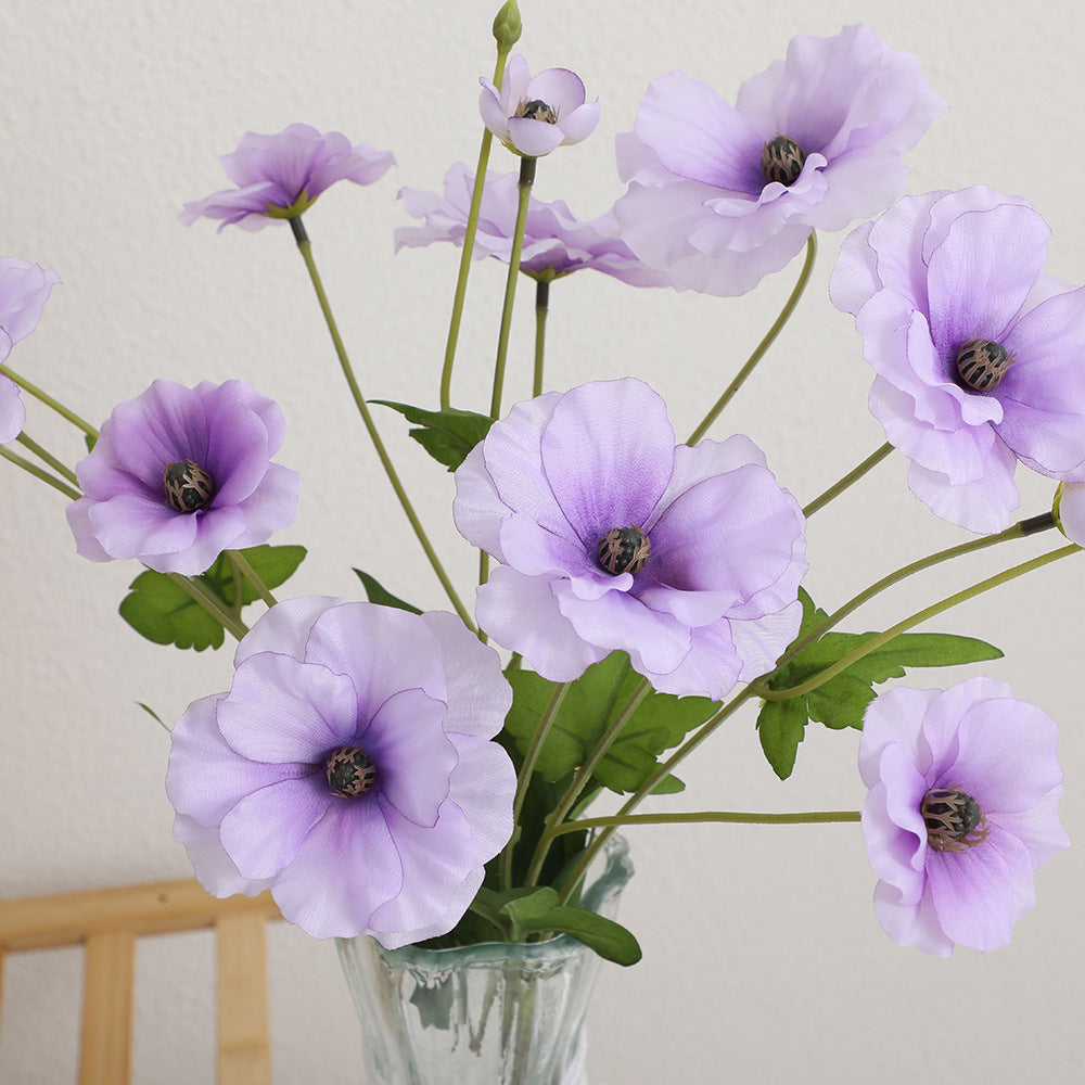 Artificial Poppy Flower Bouquet | Kelmera