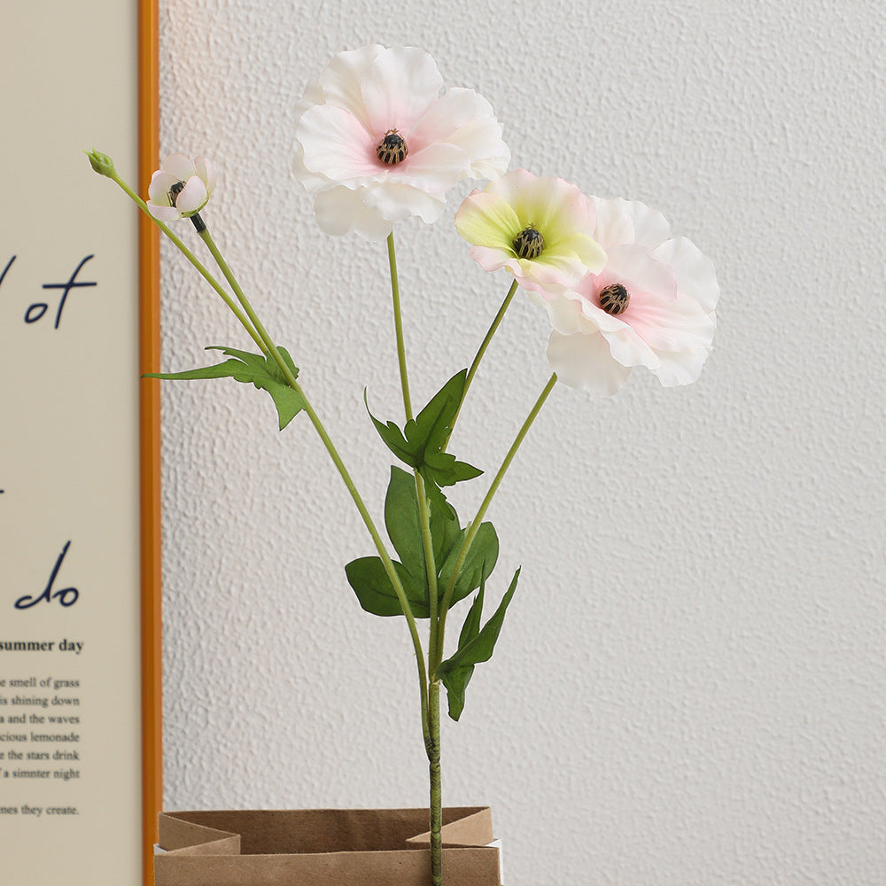 Artificial Poppy Flower Bouquet | Kelmera
