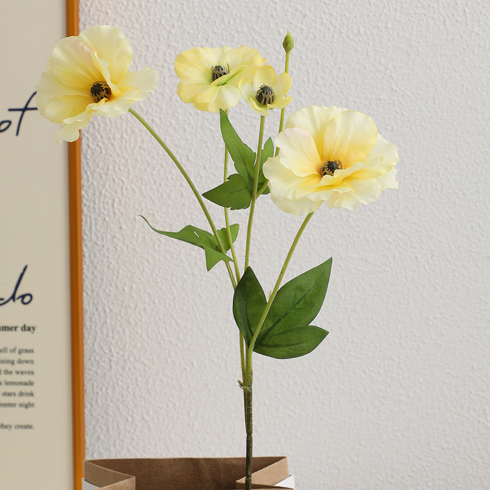 Artificial Poppy Flower Bouquet | Kelmera