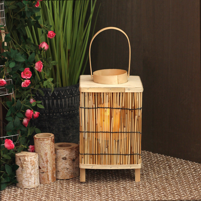 Artificial Rattan Lantern | Kelmera