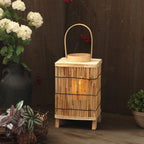 Artificial Rattan Lantern | Kelmera
