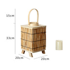 Artificial Rattan Lantern | Kelmera