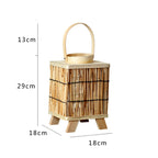 Artificial Rattan Lantern | Kelmera