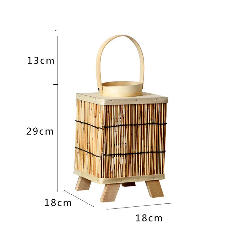 Artificial Rattan Lantern | Kelmera