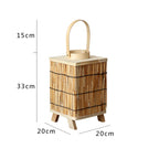 Artificial Rattan Lantern | Kelmera