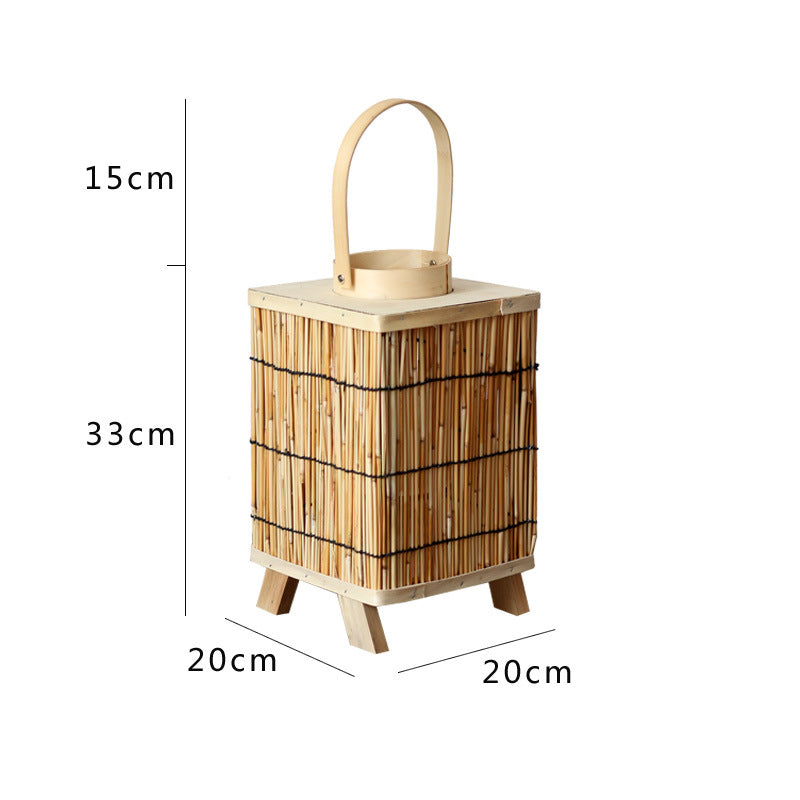 Artificial Rattan Lantern | Kelmera