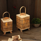Artificial Rattan Lantern | Kelmera
