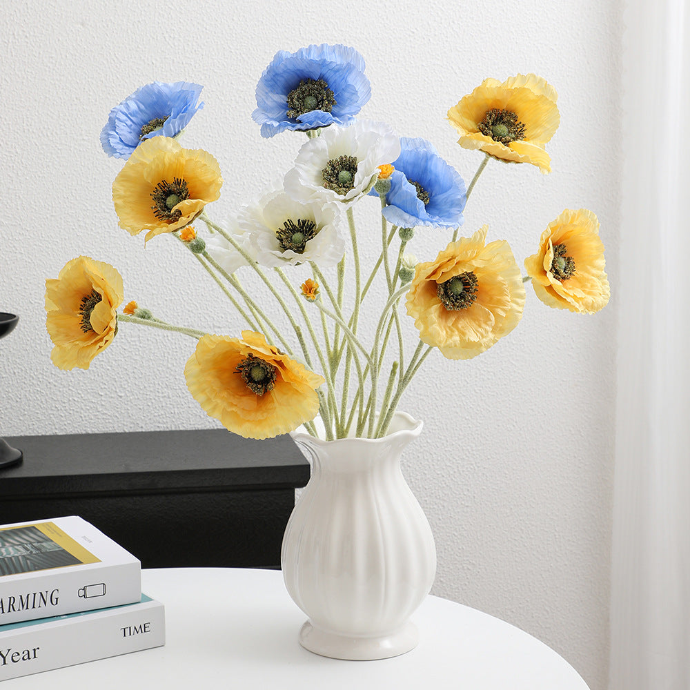 Artificial Romantic Poppy Bouquet | Kelmera