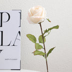 Artificial Silk Rose with Filigree Flowers | Kelmera