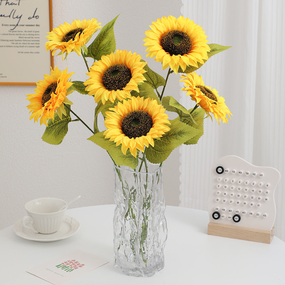 Artificial Sunflower Yellow Blue | Kelmera