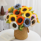 Artificial Sunflower Yellow Blue | Kelmera