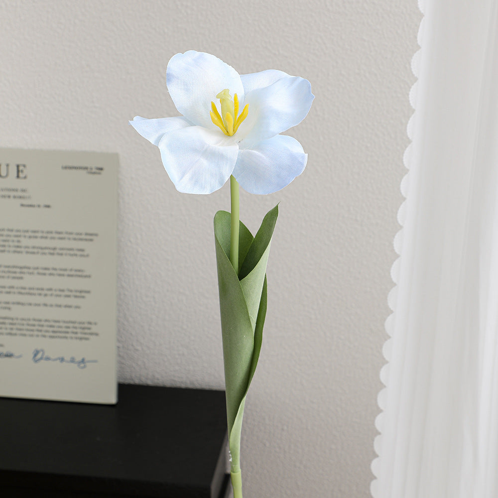 Artificial Tulip Blossom with Detailed Petals | Kelmera