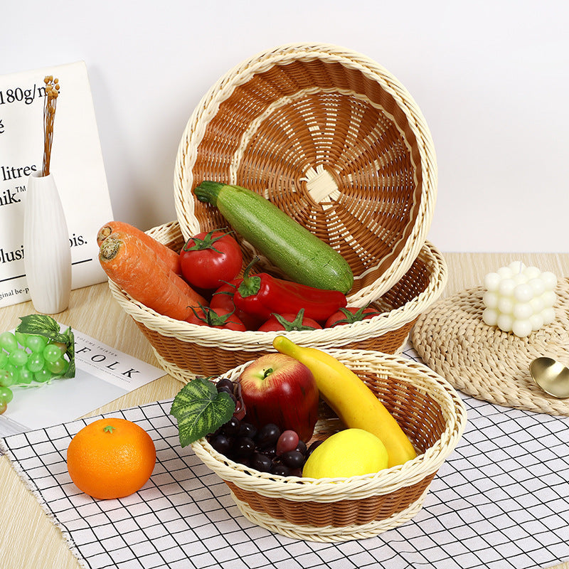 Artisan Woven Serving Bowl | Kelmera