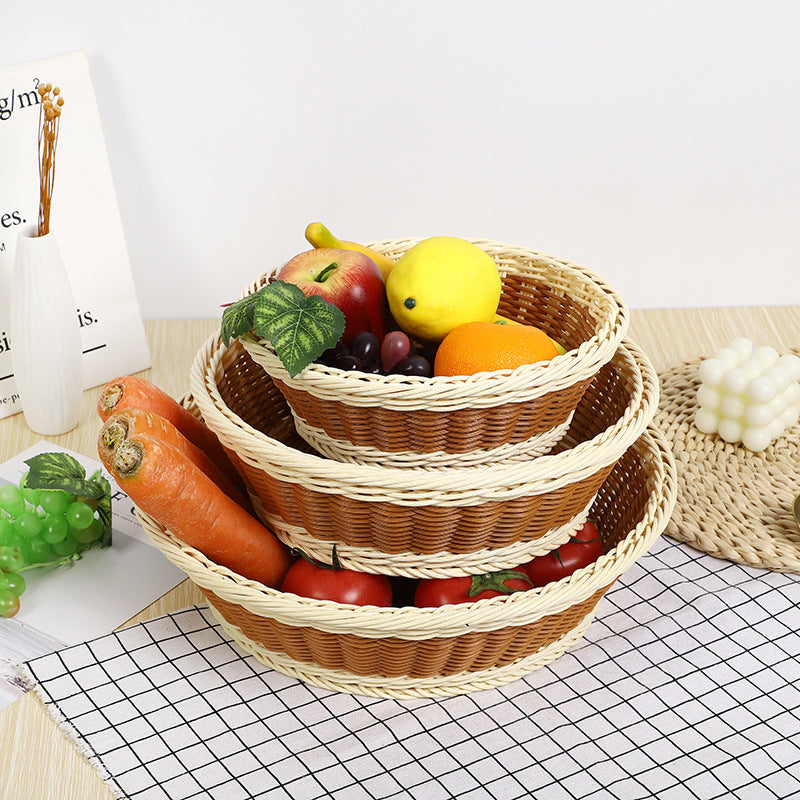 Artisan Woven Serving Bowl | Kelmera
