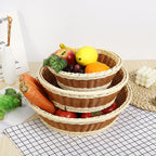 Artisan Woven Serving Bowl | Kelmera