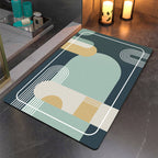 Artistic Abstract Bathroom Mat | Kelmera