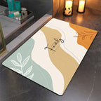 Artistic Abstract Bathroom Mat | Kelmera