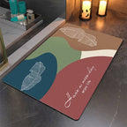 Artistic Abstract Bathroom Mat | Kelmera