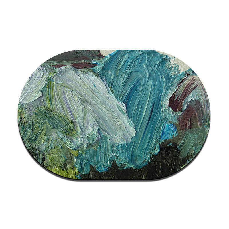Artistic Abstract Decorative Area Mat | Kelmera