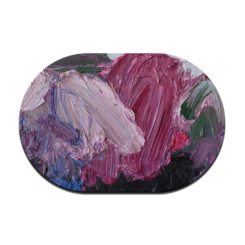 Artistic Abstract Decorative Area Mat | Kelmera