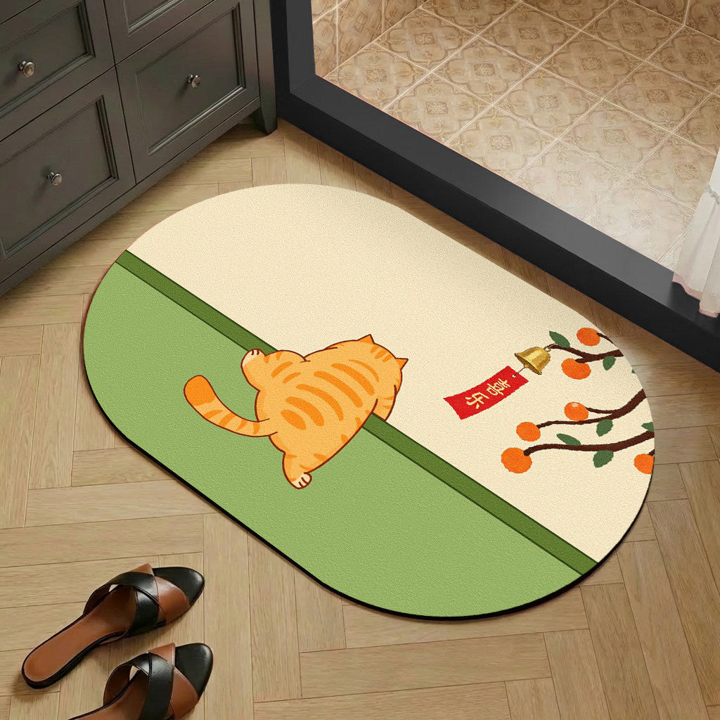 Artistic Abstract Themed Area Rug | Kelmera