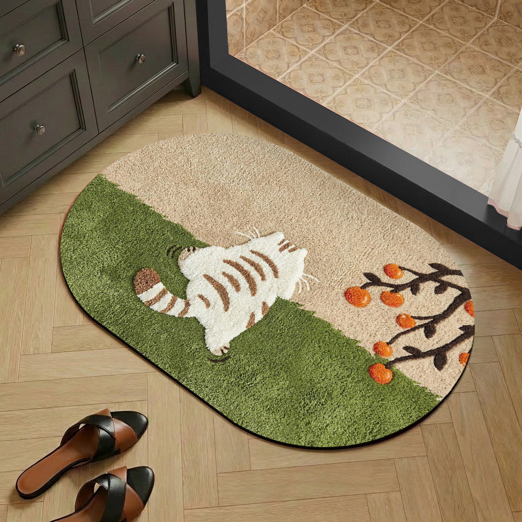 Artistic Abstract Themed Area Rug | Kelmera