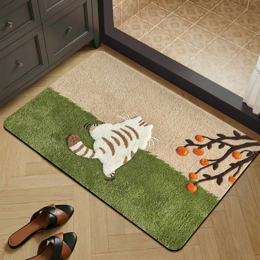 Artistic Abstract Themed Area Rug | Kelmera