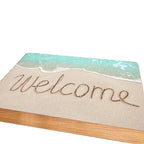 Artistic Area Rug Soft Textile Glass | Kelmera