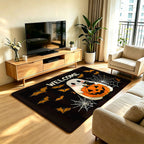 Artistic Cat Print Area Rug | Kelmera